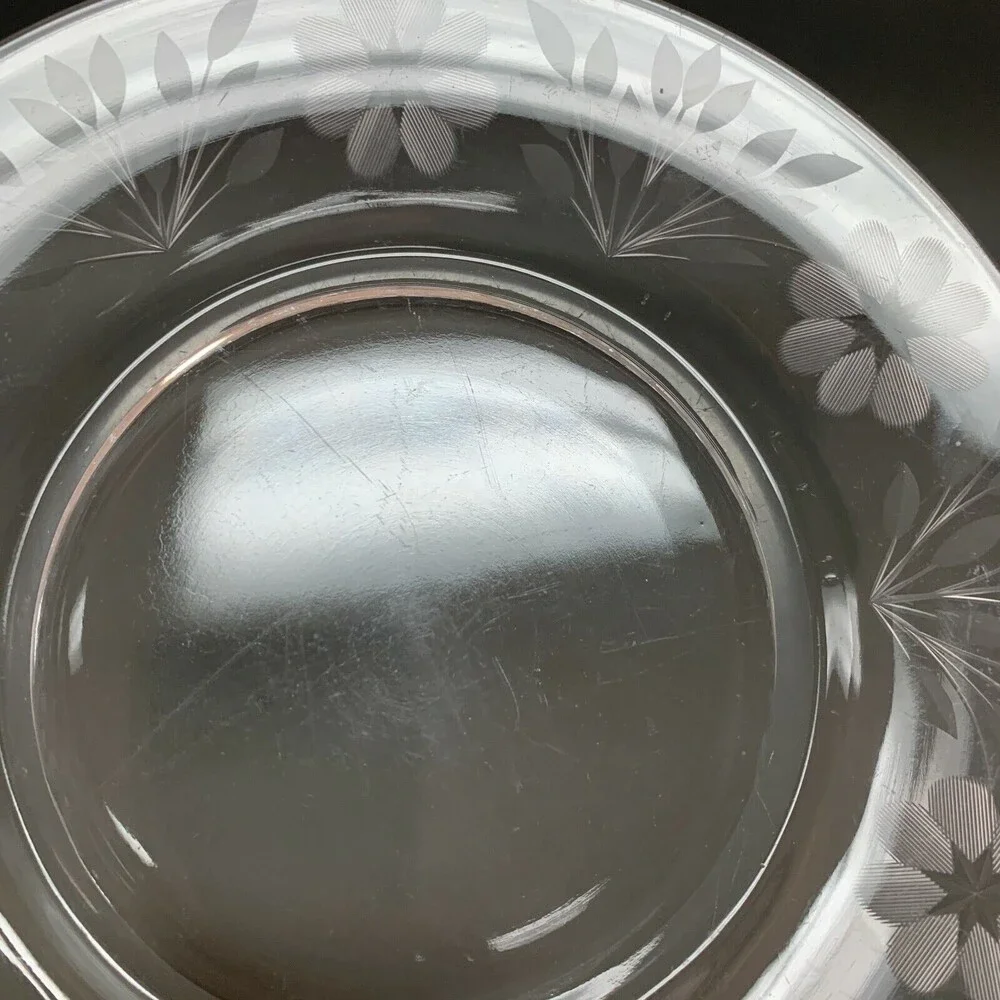 Unbranded etched flowers
